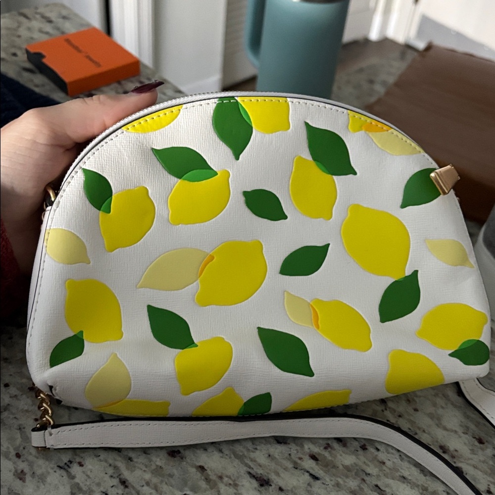 Kate Spade Lemon Pattern Crossbody purse - Picture 2 of 2